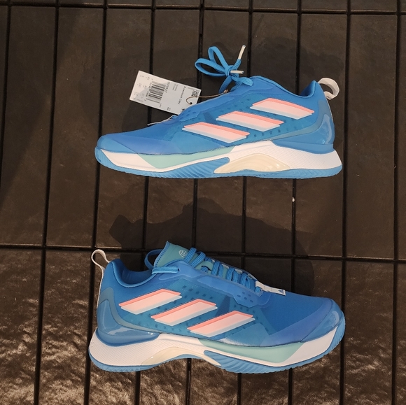 Women's Adidas Avacourt Clay Tennis Shoes - Picture 11 of 13